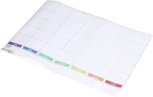 Miniatura 6 de Fydun Monthly Plan Whiteboard Stickers SelF Adhesive Rewritable Flexible Whiteboard Stickers for Office Teaching Refrigerator Wide Range of Uses