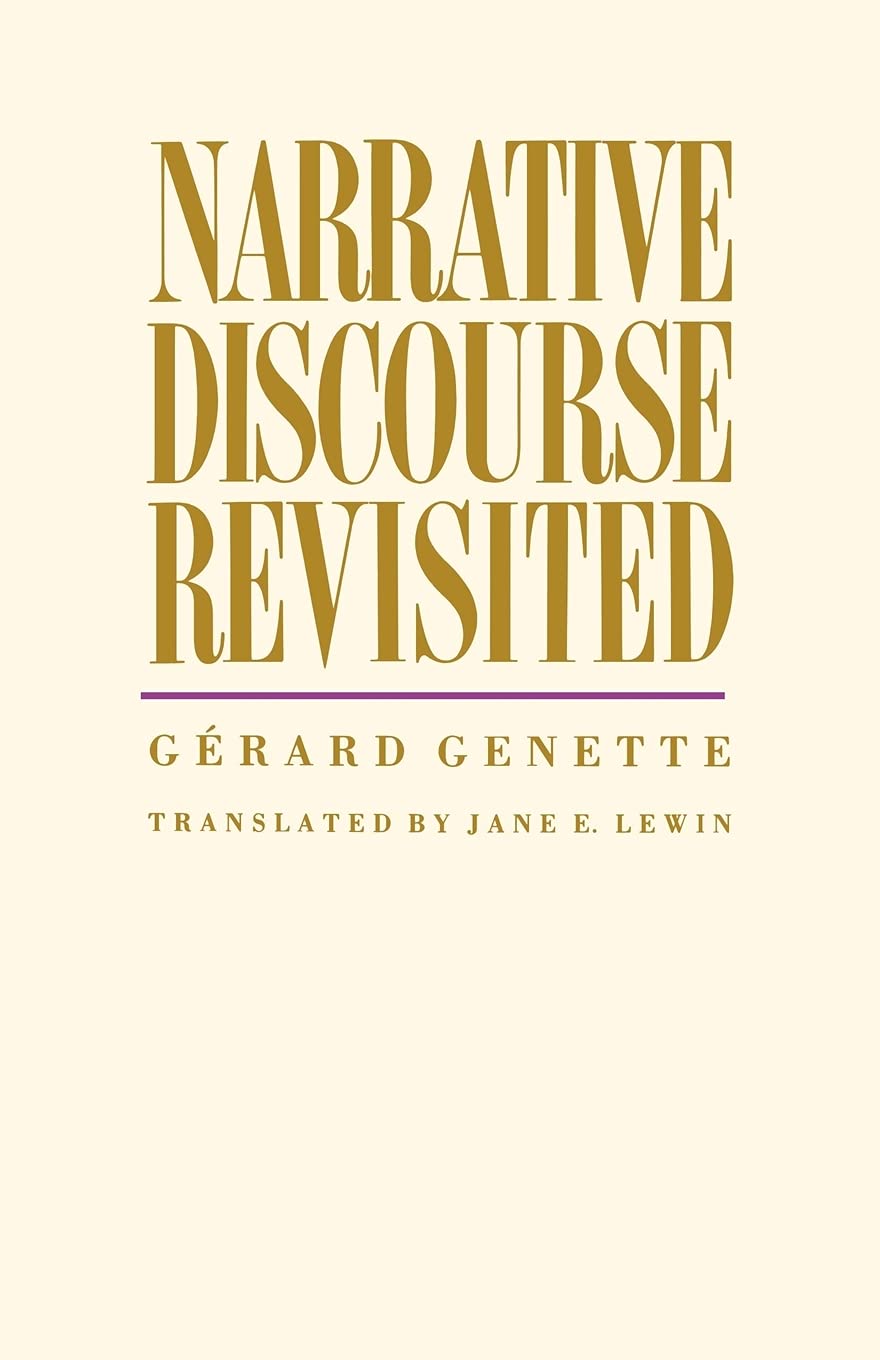 Narrative Discourse Revisited Genette Lewin Paperback John Wiley & Sons