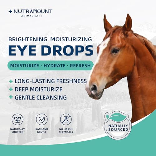 Nutramount Colírio hidratante para cavalos e pôneis 150 ml