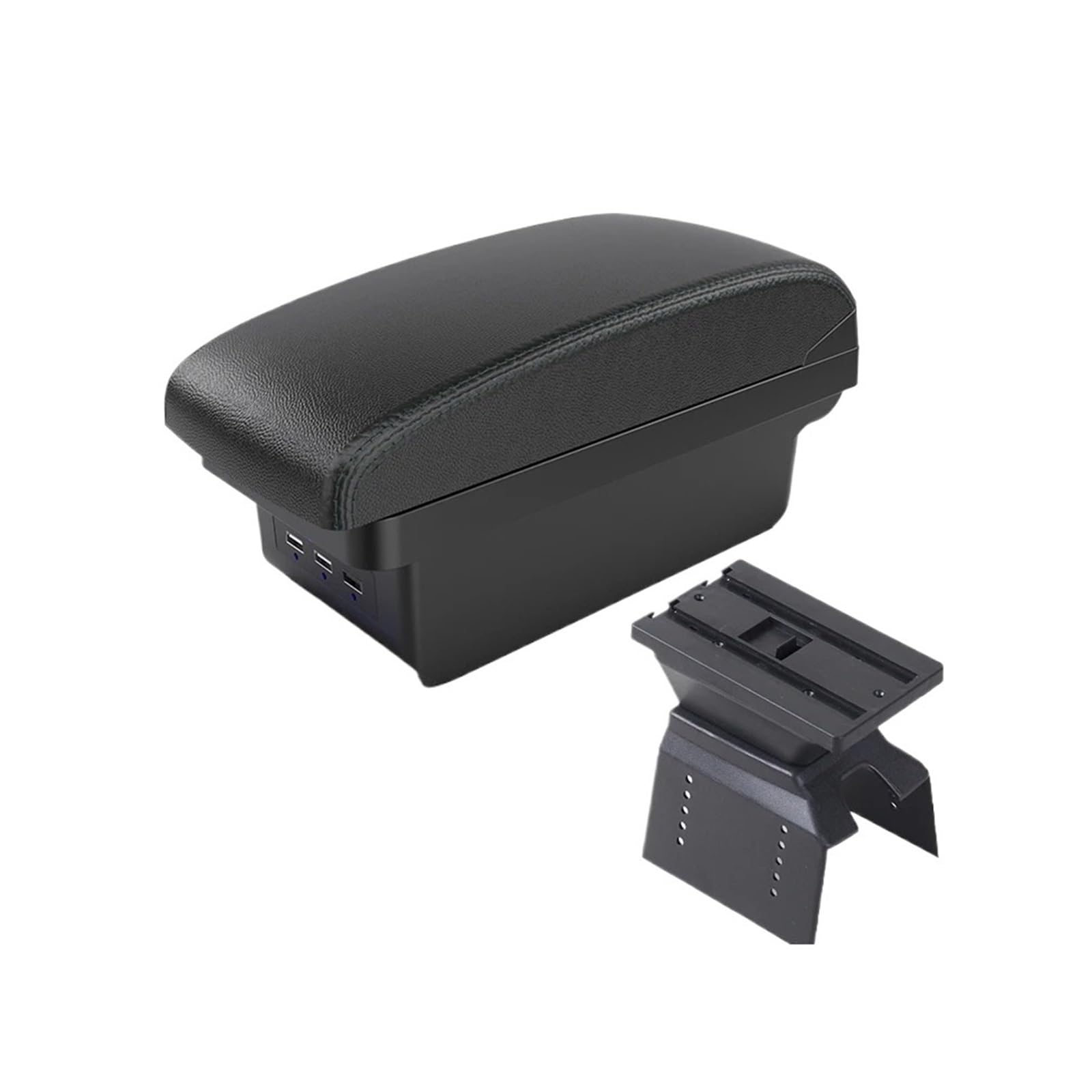 UDHQAJC For Lada For Vesta Armrest Box Car Center Console Storage Interior Accessories With USB Car Centre Console Armrest Box