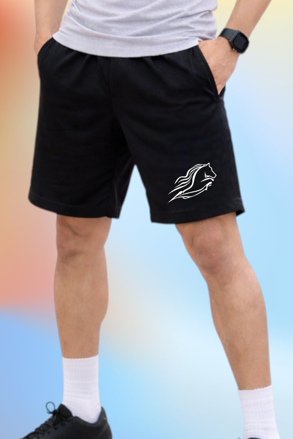 Beabay Clothing Men's Shorts Black 1-picture-29