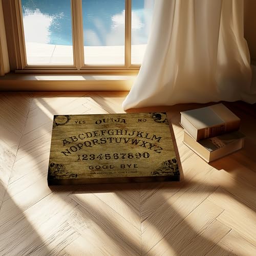 Image of Poster Master Old Ouija Board Canvas - Supernatural Print - Paranormal Art - Classic Spiritual Gift for Artist, Friend - Seance Art - Wall Decor for Home, Office - Available in 8x10 to 30x40