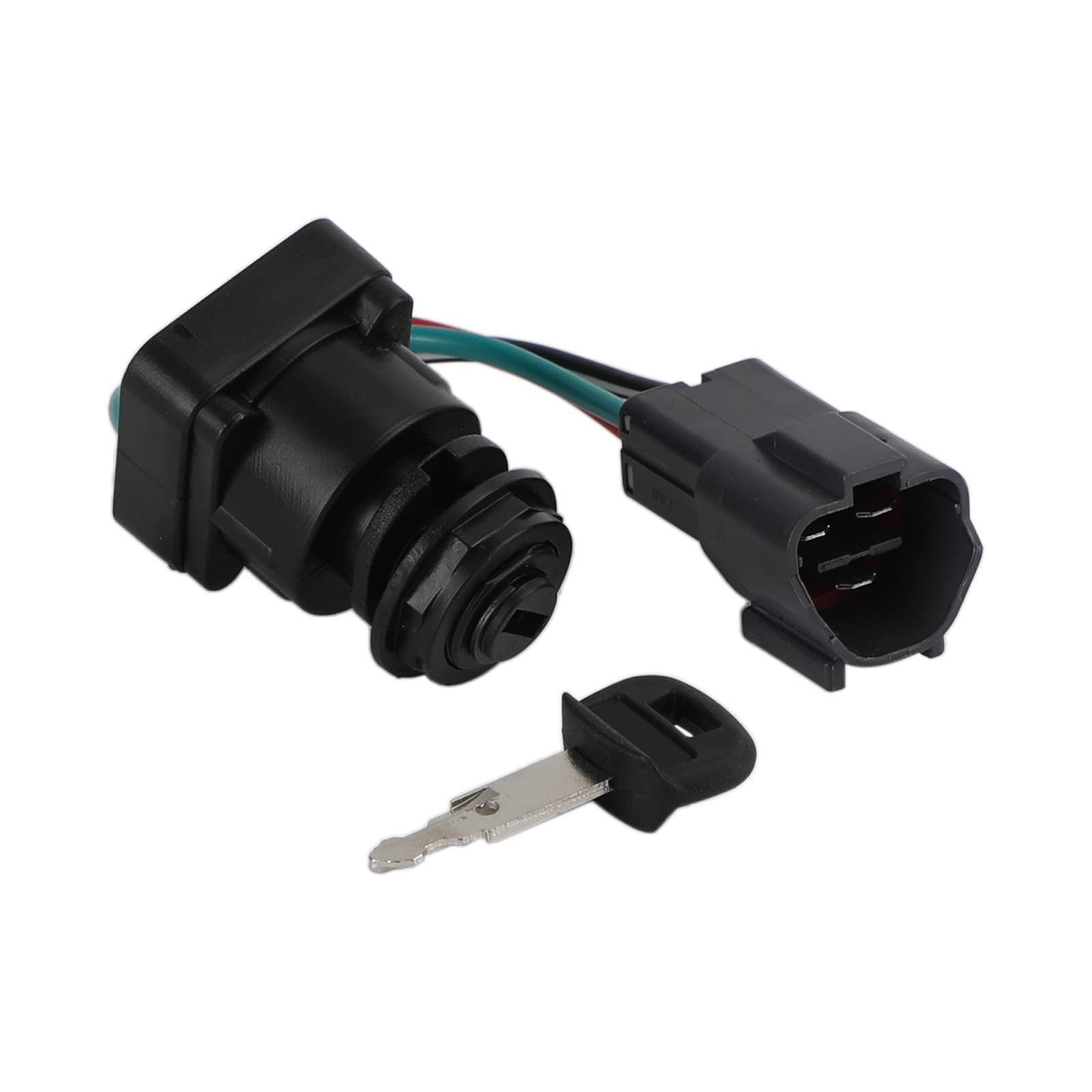 Topteng Ignition Switch RC411-53964 HRC40-53960 adapté pour Kubota Excavator(KX Series) KX91 KX161 KX41 KX080 KX121 KX71, adapté pour Kubota Excavator(U Series) U45 U15 U25 U35