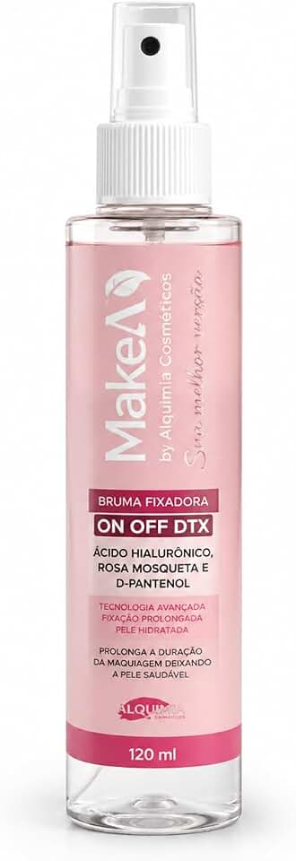 Bruma Fixadora Make A Alquimia Cosméticos 120ml Efeito Matte Hidratante
