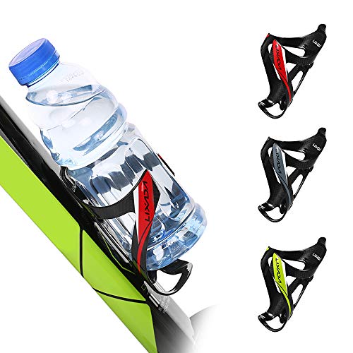 Gaiola de garrafa, Andoer Suporte para garrafa de água de ciclismo super leve em fibra de carbono pa