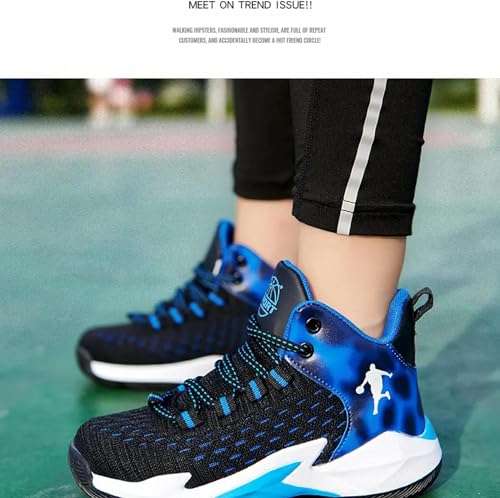 Zapatillas de baloncesto para niño ligeras y transpirables para correr 5