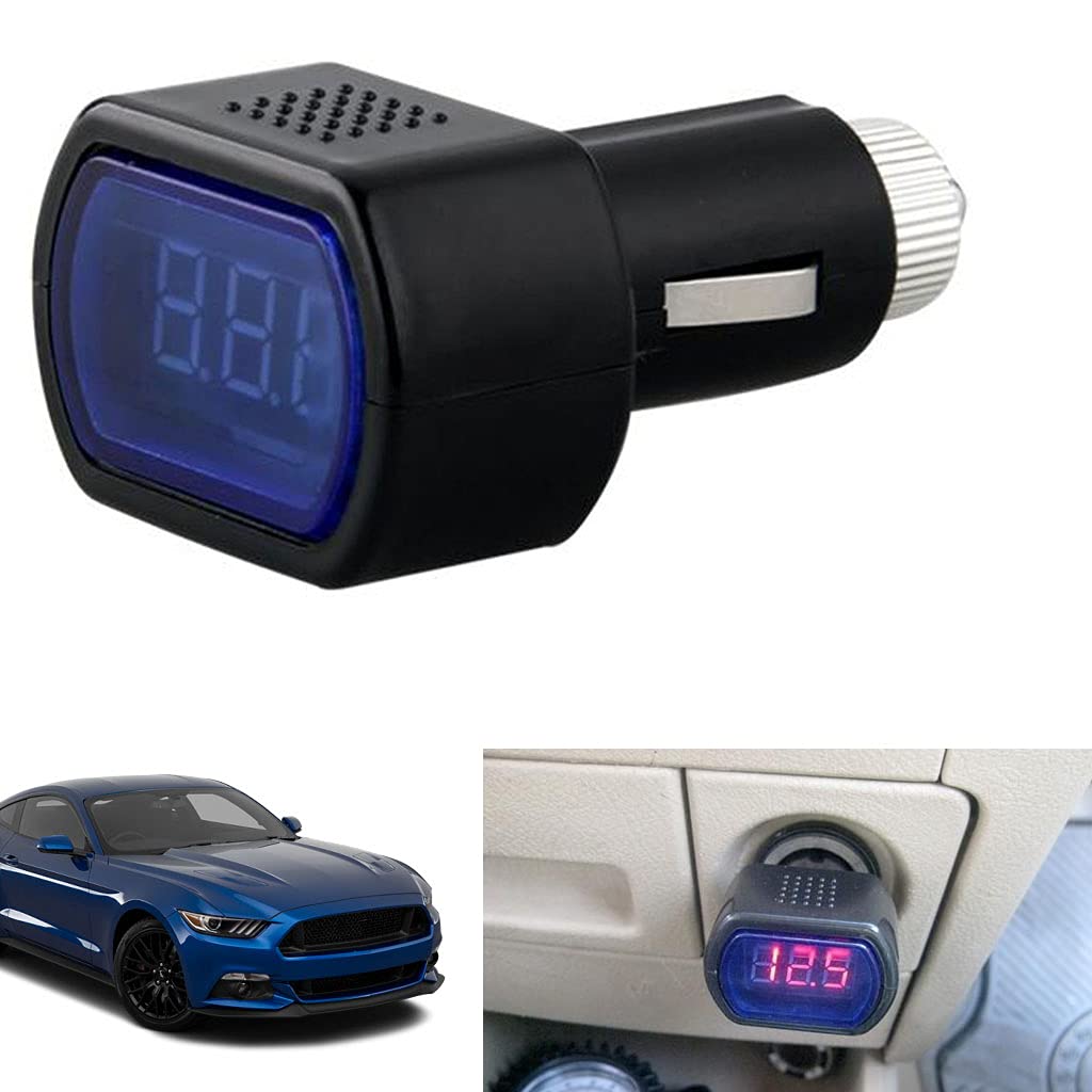 XuQiZZpp Electric, Car Tester And Meter, Vehicle Battery And Voltmeter