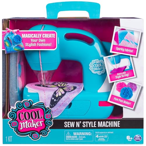 Cool Maker - Sew N’ Style Sewing Machine with Pom-Pom Maker Attachment (Edition May Vary), 11