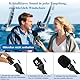 ZealSound Handheld Adapter für DJI Mic Mini/2,Rode Wireless Go 2/3,Hollyland Lark M1/C1, Boya Mini, Kabellos Lavalier Mikrofon halter, Interview Go für Wireless Mic,Interview-Rig für Vlogging,YouTuber