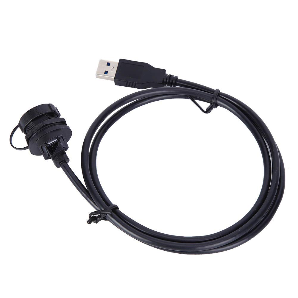 Amazon.co.jp: 防水 USB コネクタ USB3.0 メス オス メーター ワイヤ