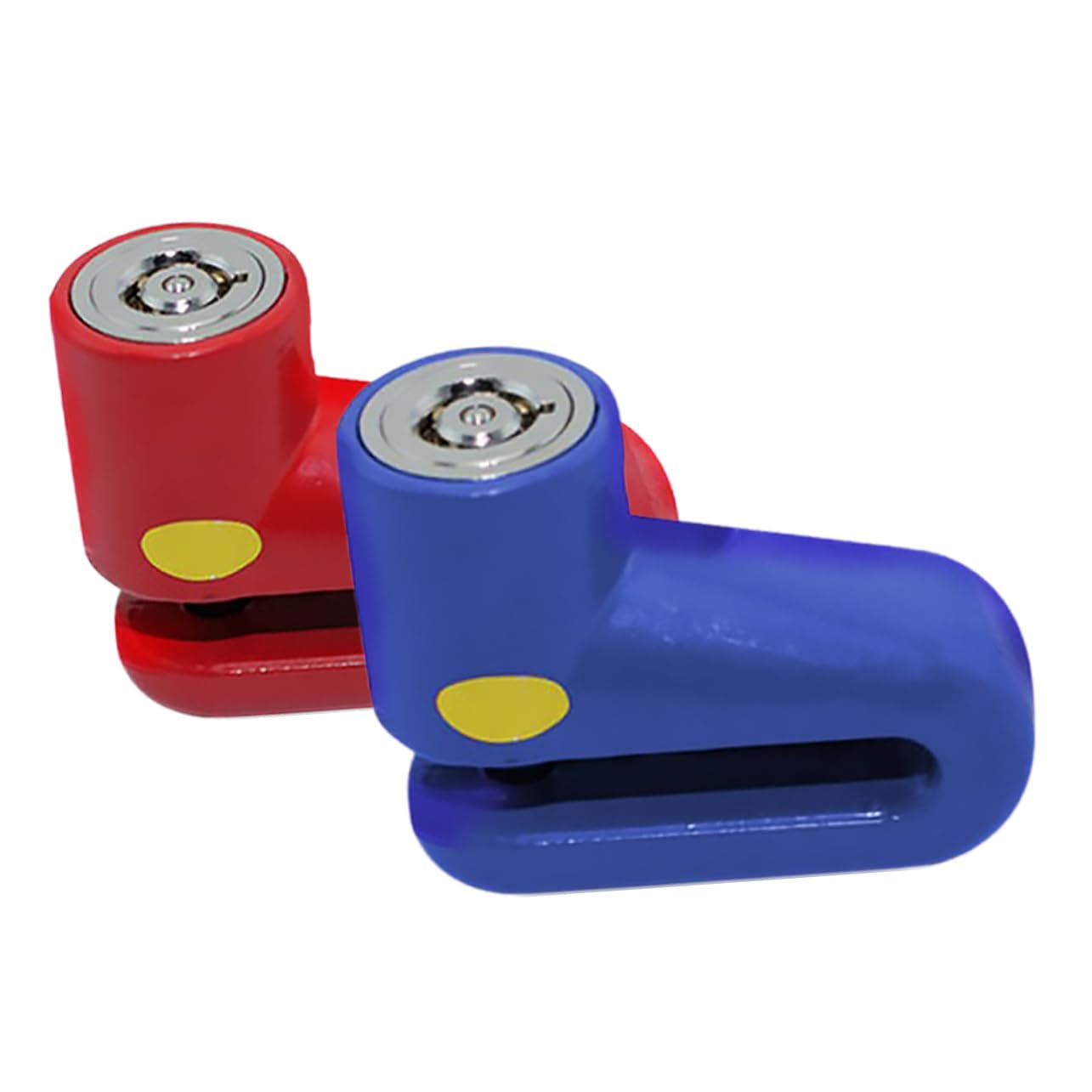 iplusmile 6piezas Cerradura De Disco Antirrobo para Motocicletas y Bicicletas De Diseño Compacto y Portátil Seguridad Robusta Compatible Diversos Modelos
