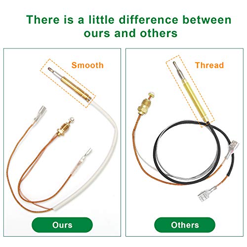 Coolrunner Gas Patio Heater Repair Replacement Parts Outdoor Heaters Safety Kits Thermocouple (M8 X1) And Fd4 Dump Switch For Propane Gas Patio Heater #TOP4