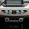Car Aromatherapy Vent Clips,Lovely Dual Butterfly Car Air Outlet Freshener Perfume Clip Aroma Diffuser Decor - Lake Blue #3