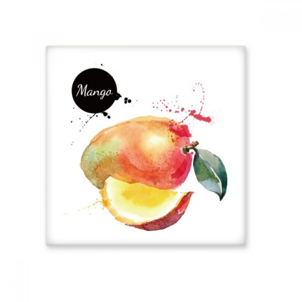 DIYthinker Manga Apple Fruit Tasty Watercolor Ceramic Bisque Tiles Bathroom Decor Kitchen Ceramic Tiles Wall Tiles Medium