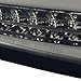 Carpartsinnovate Fits 15-18 Ford Focus Hatchback LED Chrome Smoke Rear Tail Lights Brake Lamps Pair