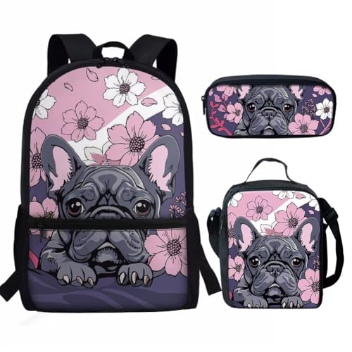 HUGS IDEA French Bulldog 3Pcs Set