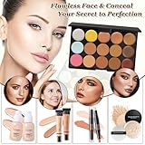 Muiefe Makeup Set, All in One Make Up Starter Kit, Cosmetic Makeup Bundle Include Eyeshadow Palette Foundation Lip Gloss Concealer Eyeliner Mascara, Makeup Gift Sets for Women & Teenage Girls - Image 5