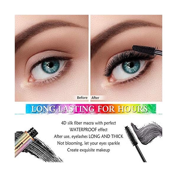4D-Silk-Fiber-Lash-MascaraNatural-Waterproof-Smudge-proof-MascaraNatural-Thickening-Lengthening-Mascara-No-Clumping-No-Smudging-Lasting-All-Day Bestidy 4D Silk Fiber Lash Mascara,Natural Waterproof Smudge-proof Mascara,Thickening Lengthening Mascara No Clumping, No Smudging Lasting All Day