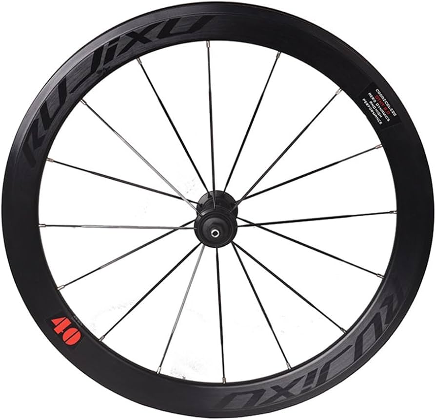 Amazon.co.jp: BMX用フラットスポークホイールセット 406/451リム V