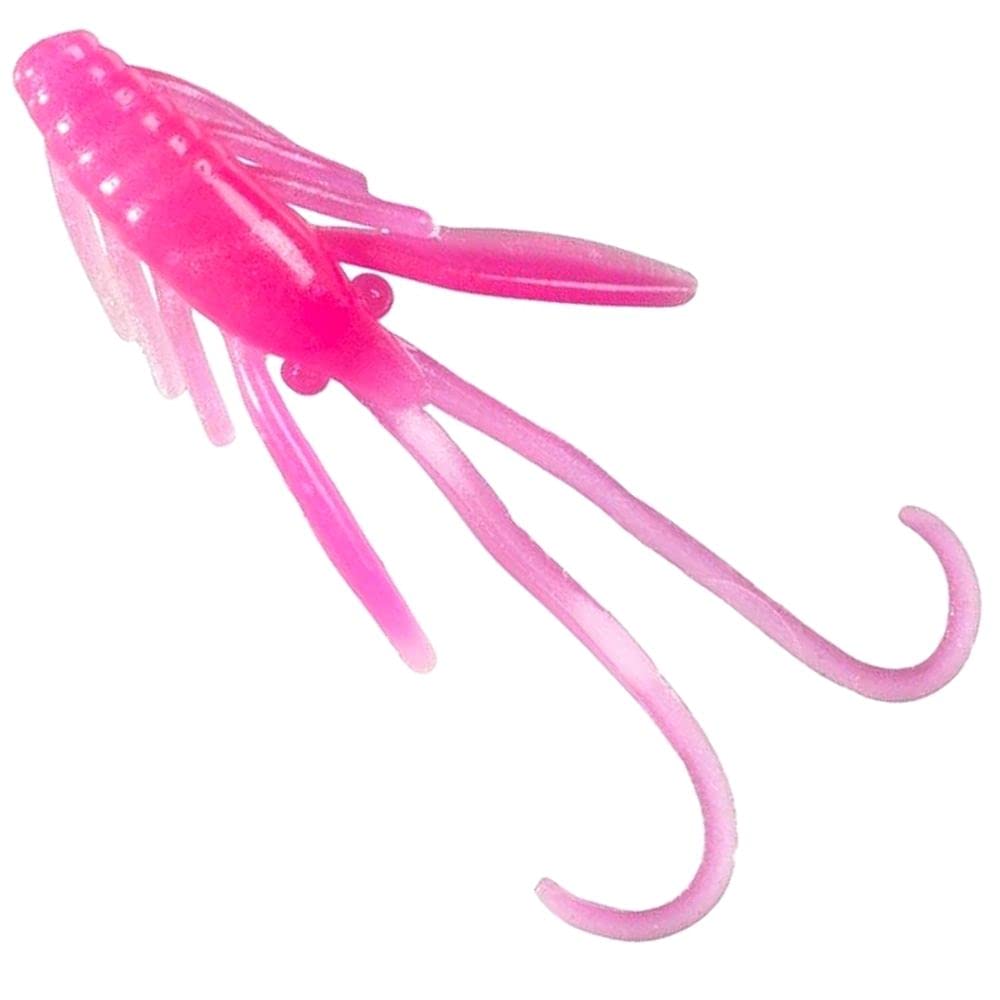PowerBait Power Nymph,Pink Shad,1" (12 Count)