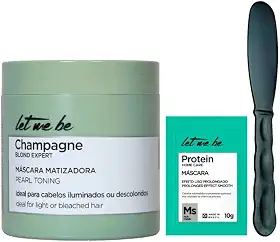 Mascara Matizadora blond Efeito Pérolado Let Me Be 500g