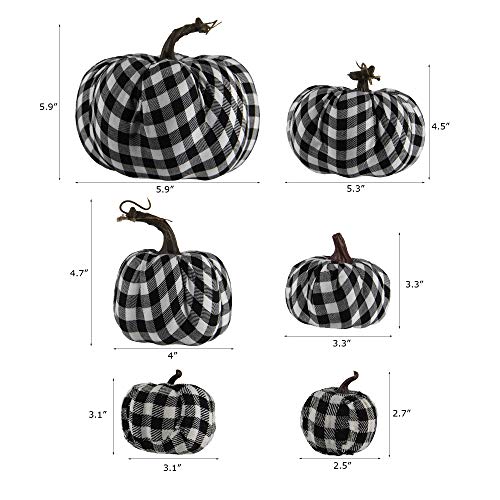 image for winemana Thanksgiving Artificial Pumpkins Decoration, Vivid Fake Foam 