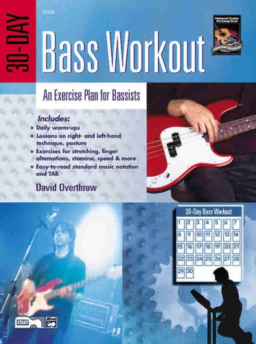 30-Day Bass Workout: An Exercise Plan for Bassists: Overthrow, David ...