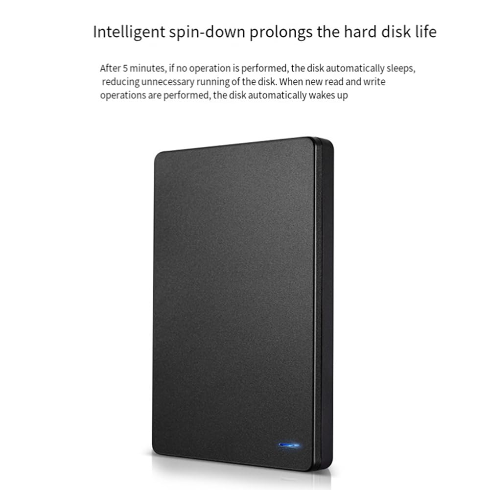 Zewnętrzny przenośny dysk twardy High USB 3.0 1TB pamięci masowej przenośny dysk twardy do laptopa komputera stacjonarnego srebrny