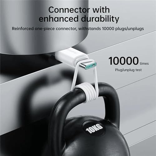 كابل بيانات للشحن السريع 3 امبير من جوي روم S-Uc027A9 بطول 2 متر - ابيض