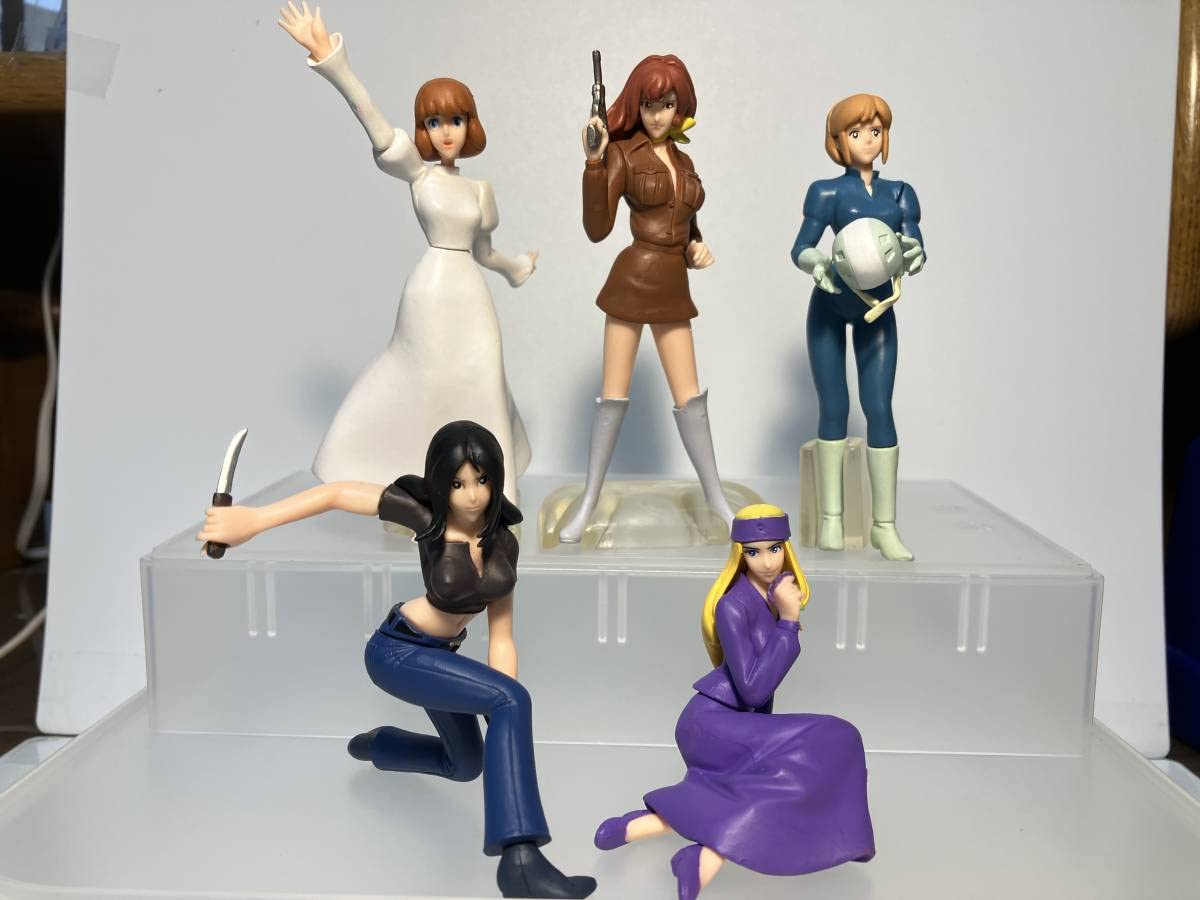 Amazon.co.jp: Lupin III 5 Figures Lupin III Heroines Fujiko