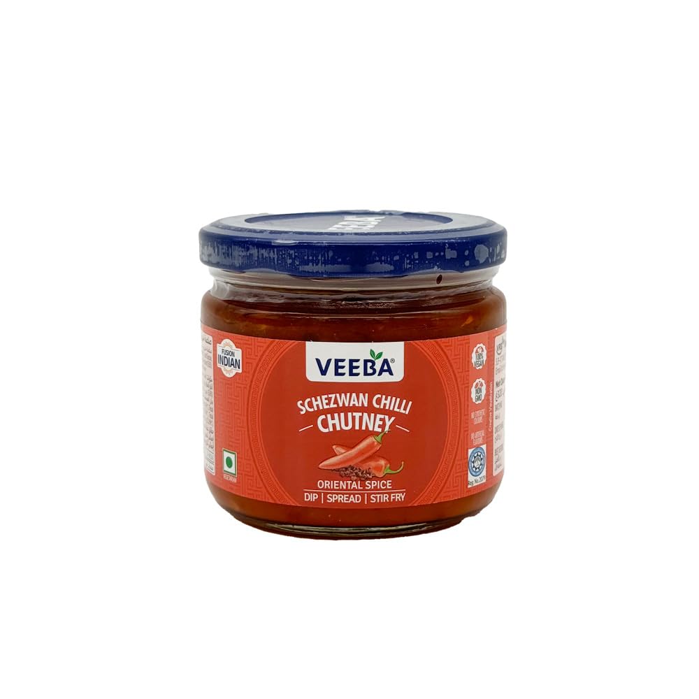 VeebaSchezwan Chilli Chutney 320Gm