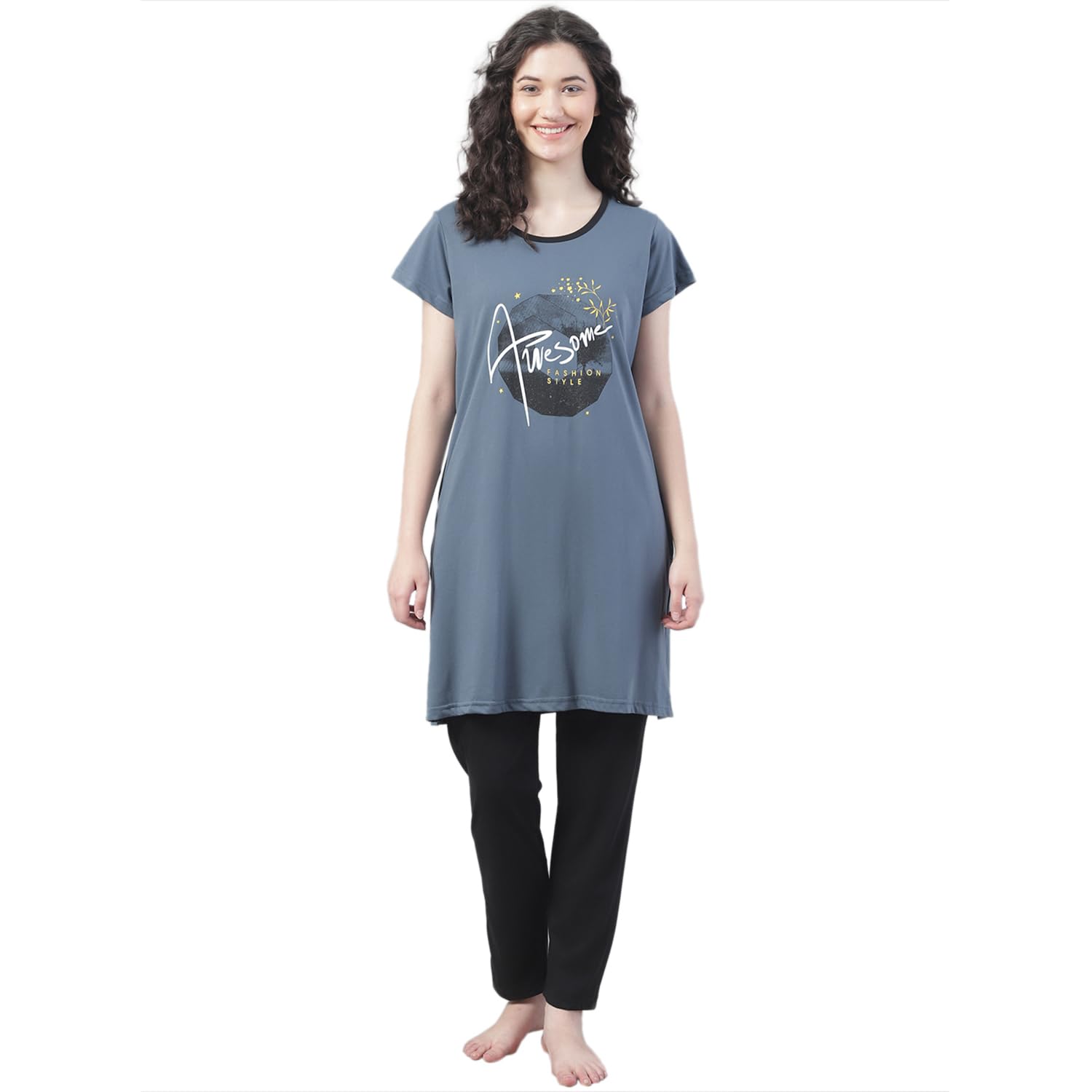 perfectline Women Long Night Suit-picture-21