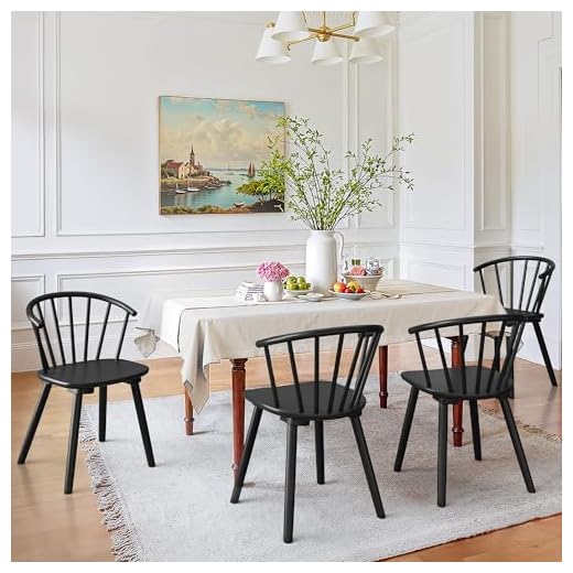 LUE BONA Farmhouse Dining Chairs Set