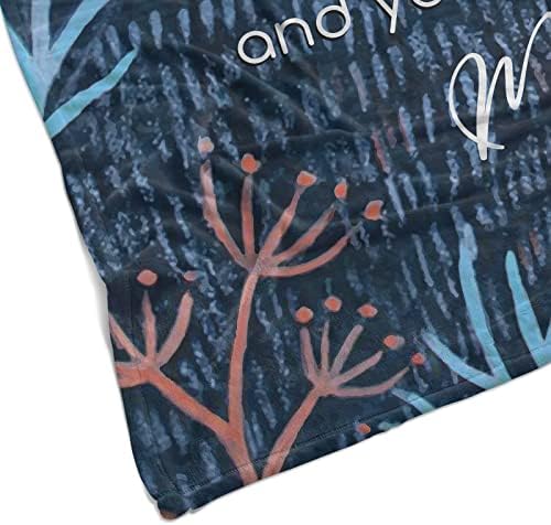 Blumuze Daughter Gifts, Personalised Fleece Blanket Gifts for Daughter, Daughter Gifts from Mum Dad, Birthday Christmas Wedding Anniversary Graduation Gifts for Daughter 152 x 127CM