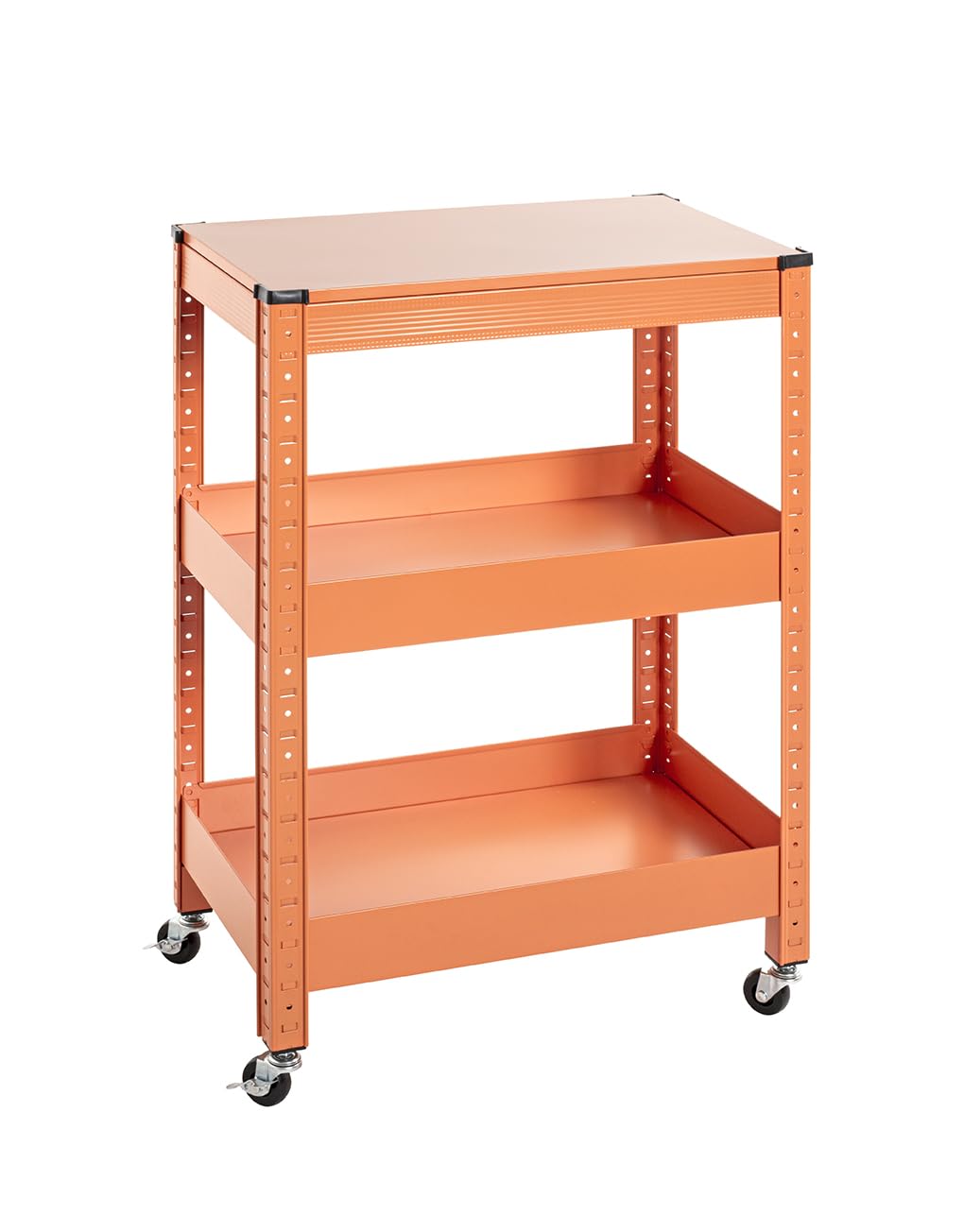 HAKU Servierwagen orange Metall 50x75x32 cm Modern
