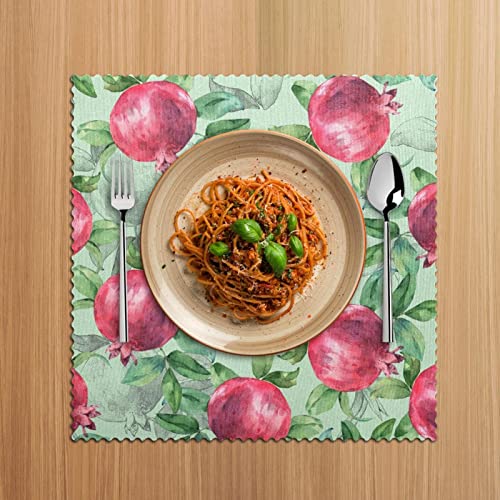 Sets de table de cuisine pour protéger des taches et plats chauds, lot de 4 pratiques - 6