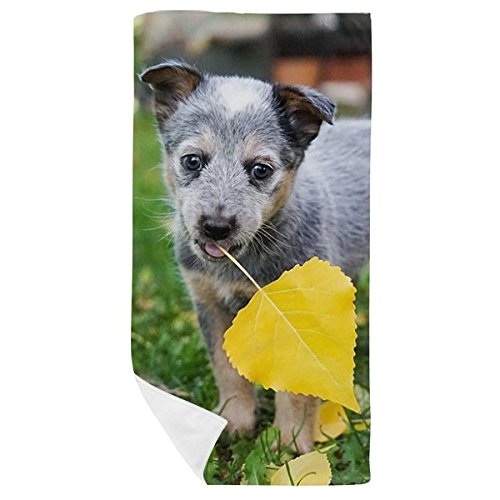 Serviette de bain chiot douce pour peaux sensibles et fragiles