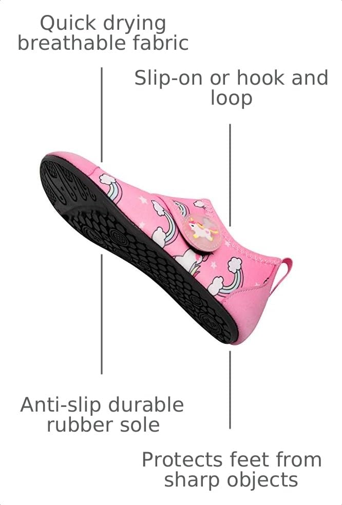 Image of Centipede Demon Kids Water Shoes Girls Boys Outdoor Quick Dry Barefoot Aqua Socks for Sport Beach Swim Pool Surf