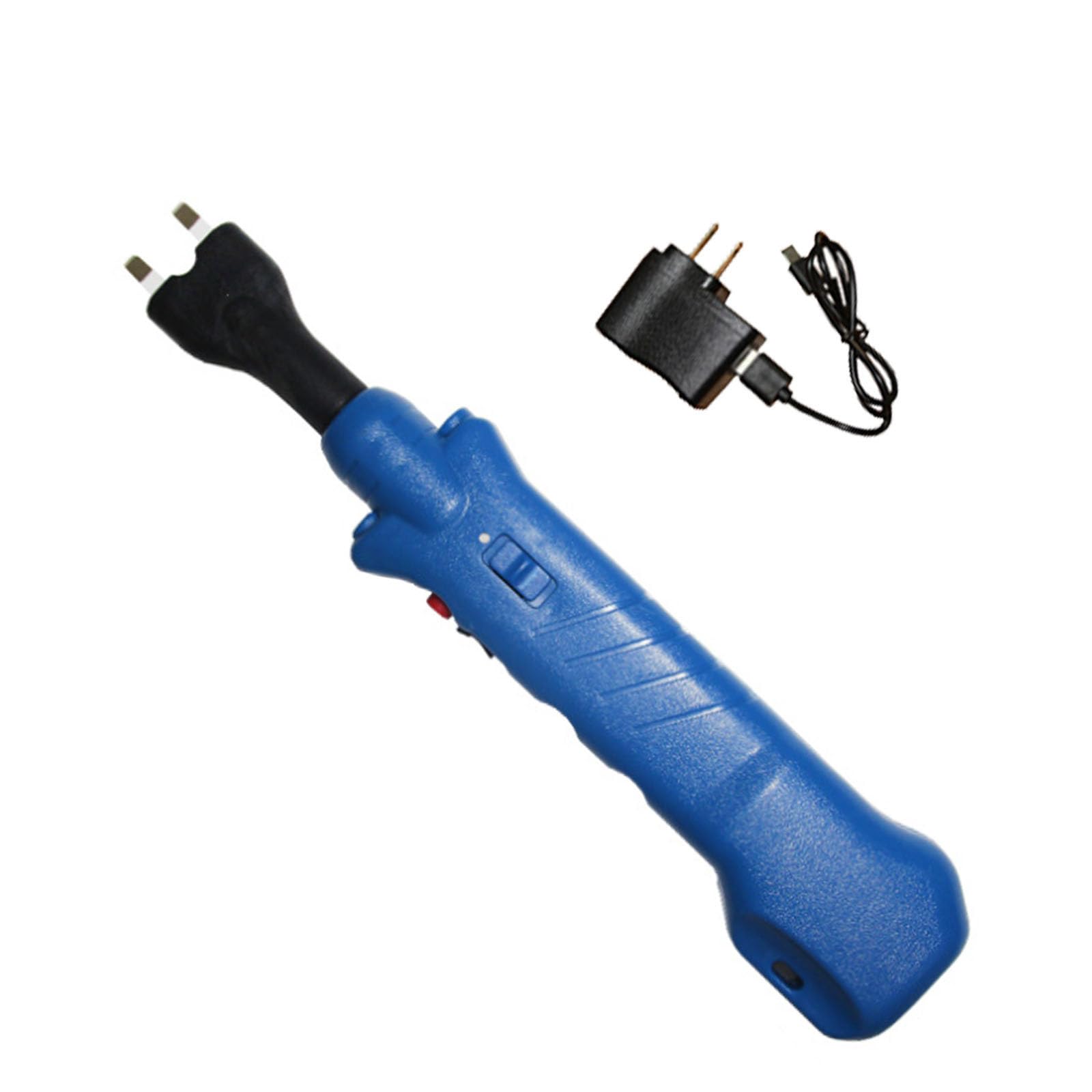 Electric Cattle Prod Tool Rechargeable LED Pig Driving for Pig  Cow  Sheep  Dog Livestock Tools Products (35CM/13.77")