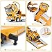 ACROFEK Construction Toy Set for Kids with Excavator, Bulldozer, Semi Truck - Real Lights & Sounds, Alloy Die-Cast Engineering Vehicles, Toys for 3 4 5 6 7 8 Year Old Boys, Birthday Gifts for Kids