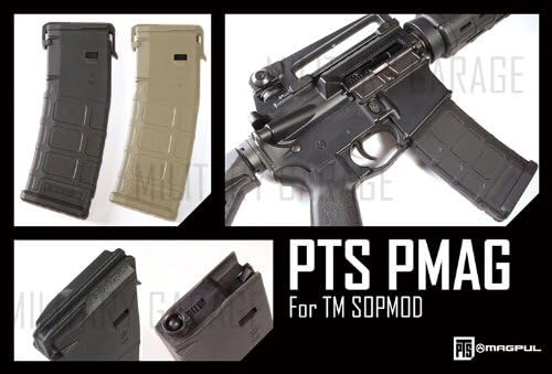 Amazon Magpul Pts 次世代m4用 Pmag For Sopmod 1連マガジン 東京マルイ次世代電動ガンm4シリーズ対応マガジン ２本セット Bk パーツ 通販