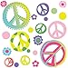 Peace Out! Decorative Wall Art Sticker Decals for Girls/Babies/Dorms