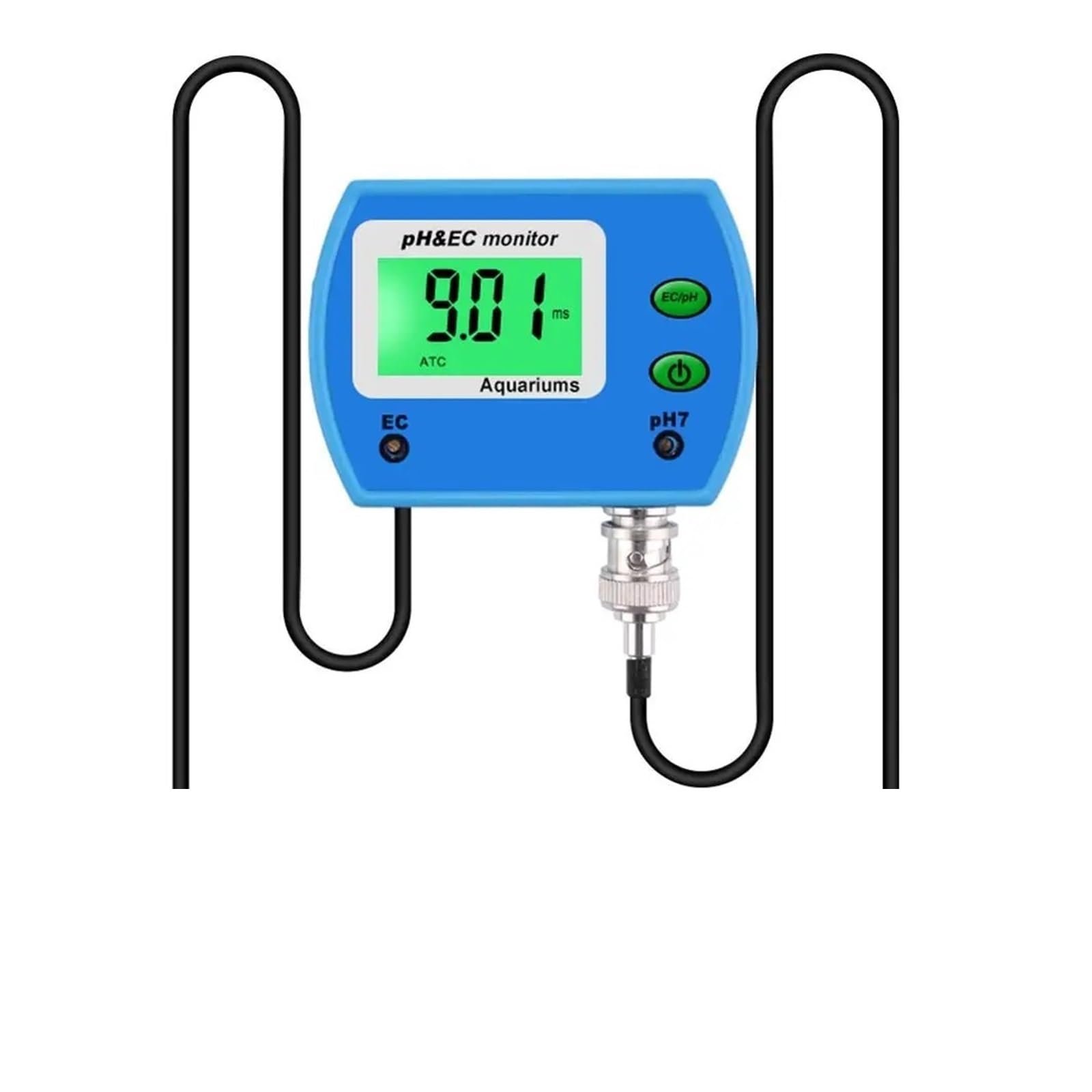 Misuratore di portata dell'acqua Misuratore Di PH Professionale 2 In 1 Misuratore EC For Acquario Monitor Multiparametrico A Qualità 'acqua Monitor PH/EC Online Acidometro con monitoraggio della pre
