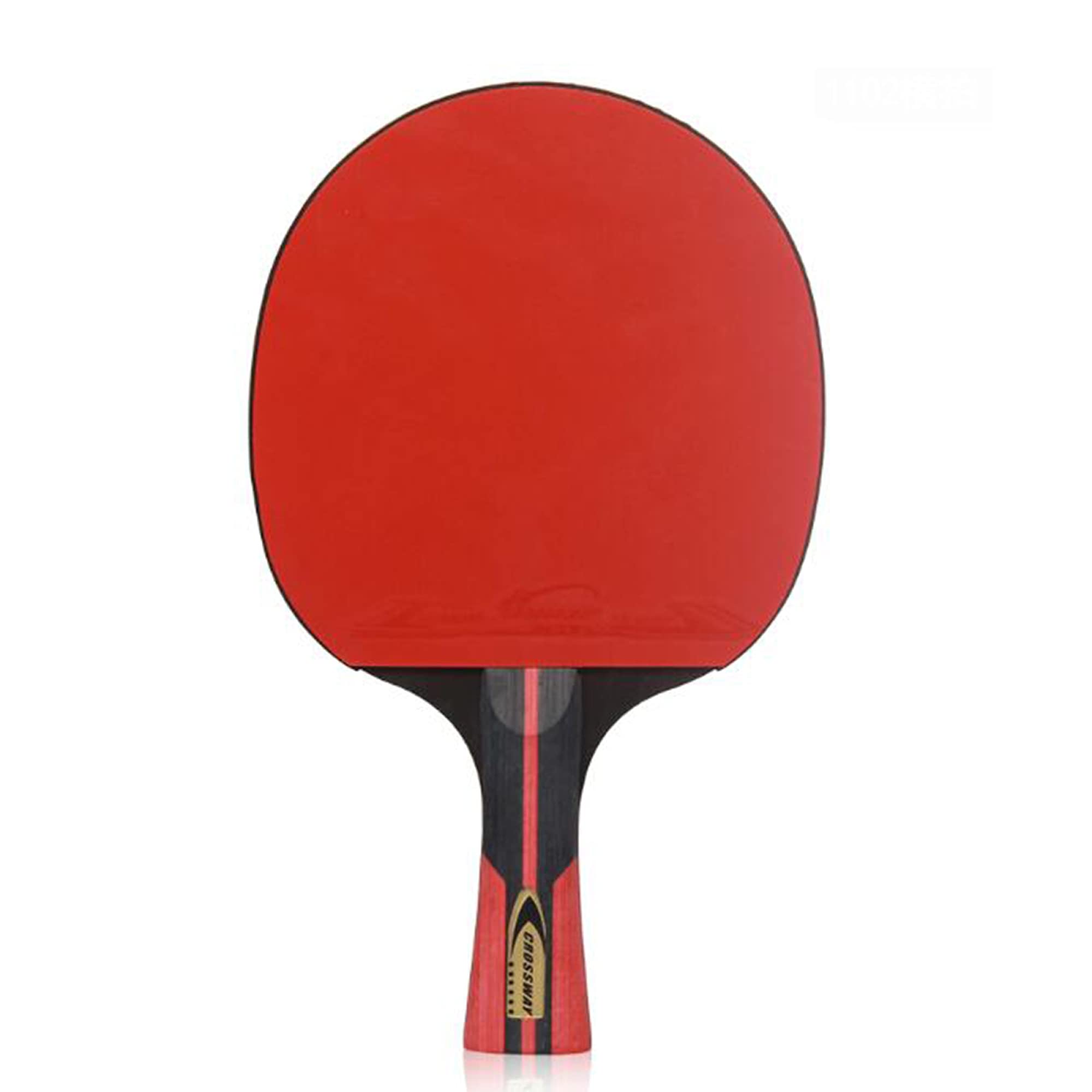Table Tennis Bats, Professional Pingpong Racket Paddle,5-Ply Wood Grip Table Tennis for Outdoor/Indoor, Tennis bat(Long Handle)