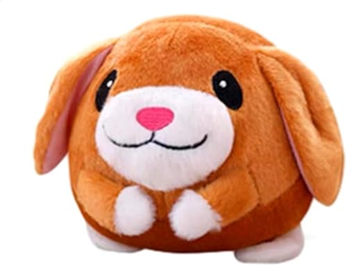 Miniatura 12 de Juguetes interactivos para perros, juguete de peluche para mascotas en movimiento activo 2025, juguete de bola chirriante recargable con sonido