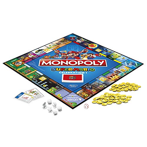 Monopoly édition Super Mario Celebration, Jeu de societe, Jeu de plateau, Version francaise