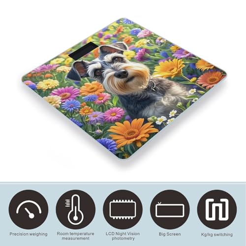 Báscula Digital para Baño con Vidrio Templado miniatura 3