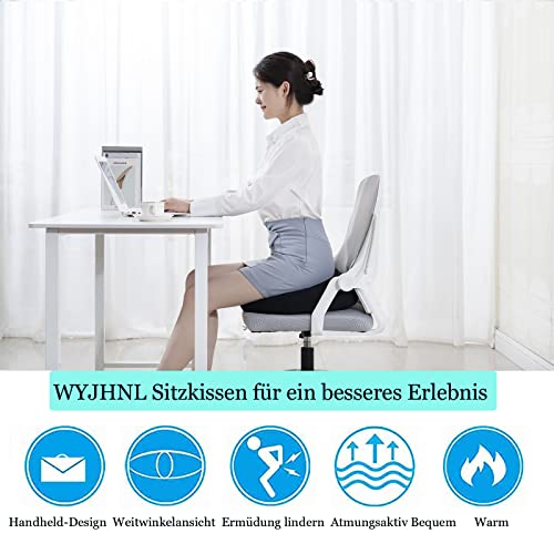 Orthopaedic Back Seat Cushion, Seat Cushion, Ergonomic Chair Cushion for the Office Against Coccyx Pain Wheelchair Cushion, Seat Pad - Image 3