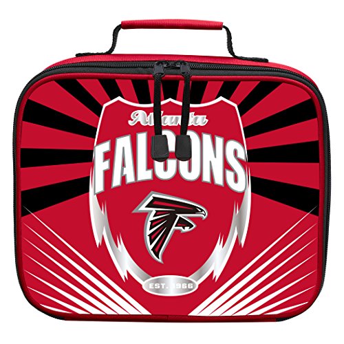 Nfl Atlanta Falcons "Lightning" Lunch Kit, 10" X 8.5" X 3" #TOP11