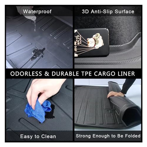 Tapis de coffre antidérapant Edge accessoires TPE toutes saisons